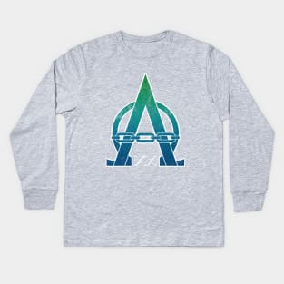 Alpha To Omega Kids Long Sleeve T-Shirt